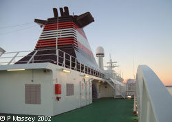 Funnel of  M/S Polarlys