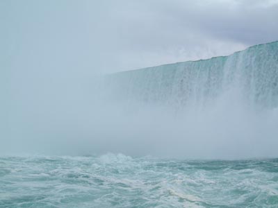 Maid of the Mist - In the basin of the Horseshoe Falls