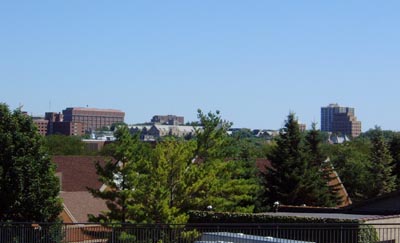 Ann Arbor, MI - From the Stadium