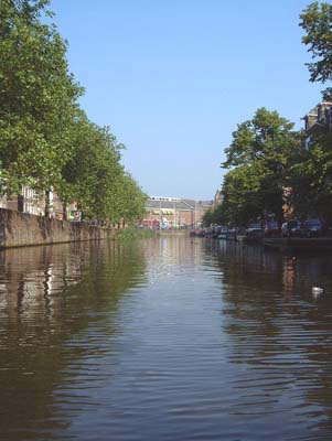 Amsterdam - One of the many Canals
