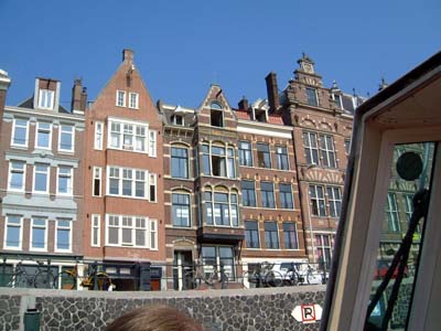 Amsterdam - Gabled Merchants' Houses, notice the pulleys for the goods at the top