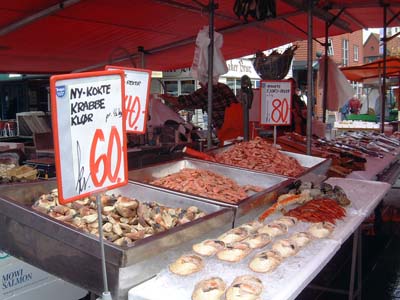 Bergen - At the Fish Market