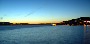 Dusk over Byfjorden