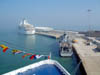 MS Deutschland in Dover, UK 24 August 2001