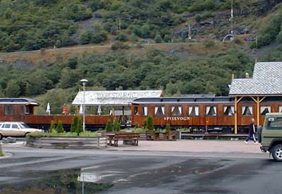 Fl&aring;m - Restaurant in a Railway Carriage