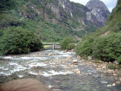 Fl&aring;msbana - N&aelig;r&oslash;y River