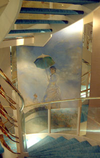 Main Staircase mural