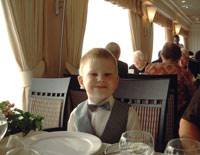 Howard in the Thistle Restaurant