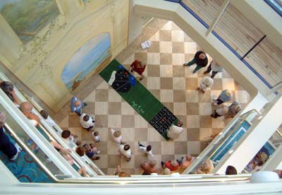 Carpet Golf in the 5-Storey Atrium