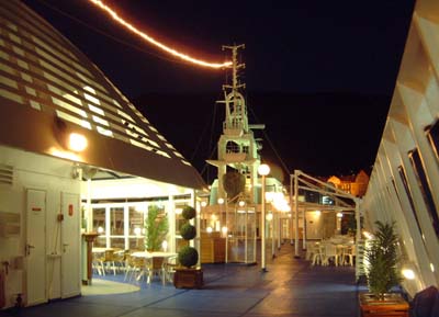 Pool Deck looking Aft