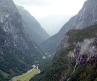 From the Stalheim Hotel