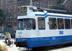 Tram in Amsterdam