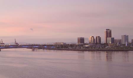 Long Beach Views from Queen Mary
