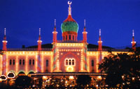 Tivoli at night