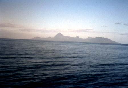 Moorea in the Distance