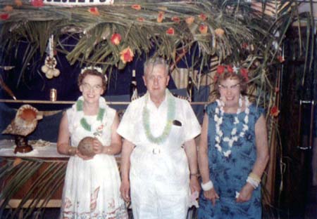 
Audrey, Capt. Hopkins & Edith Woodford